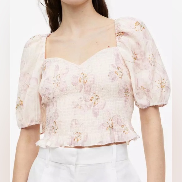 H&M floral top (N)